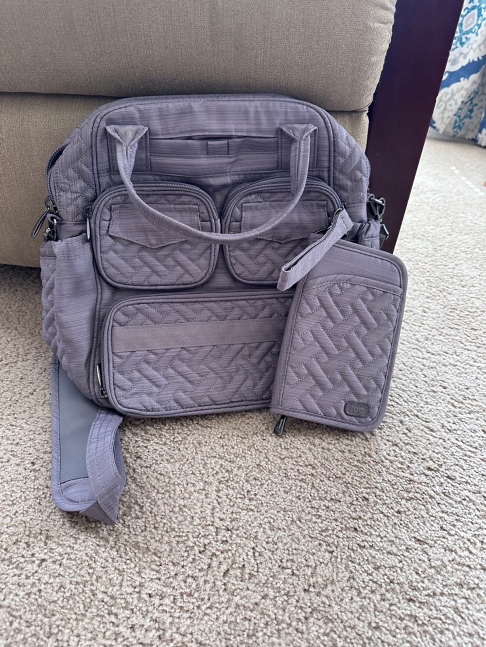 LUG Mini Puddle Jumper 2 with Matching RFID Wristlet Wallet